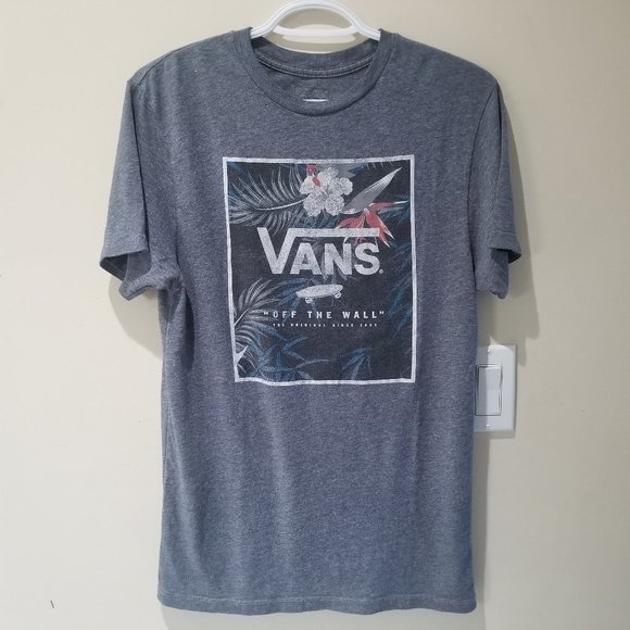 Vans Other - Men's Vans Gray Short Sleeve T-Shirt Size Small